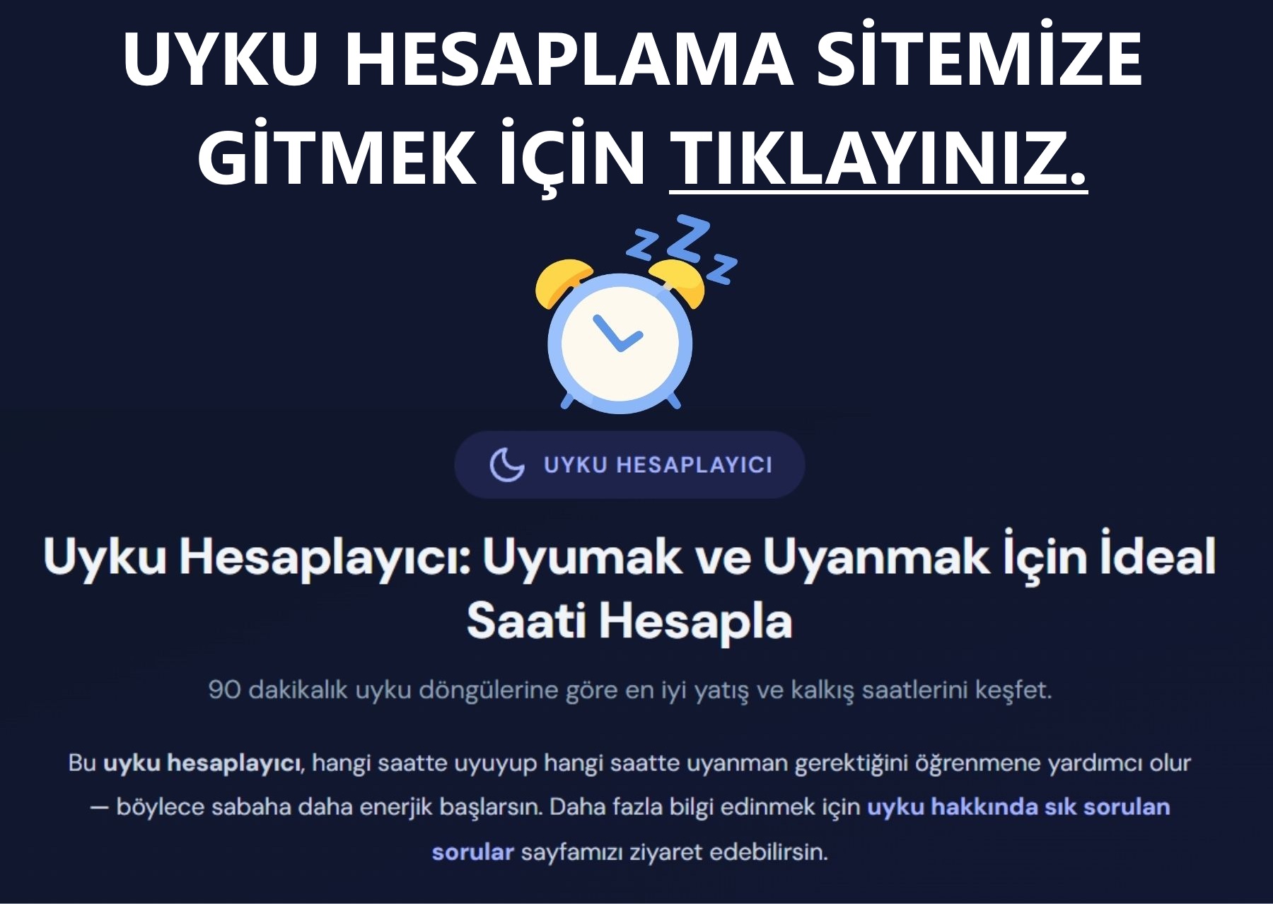 Uyku hesaplama